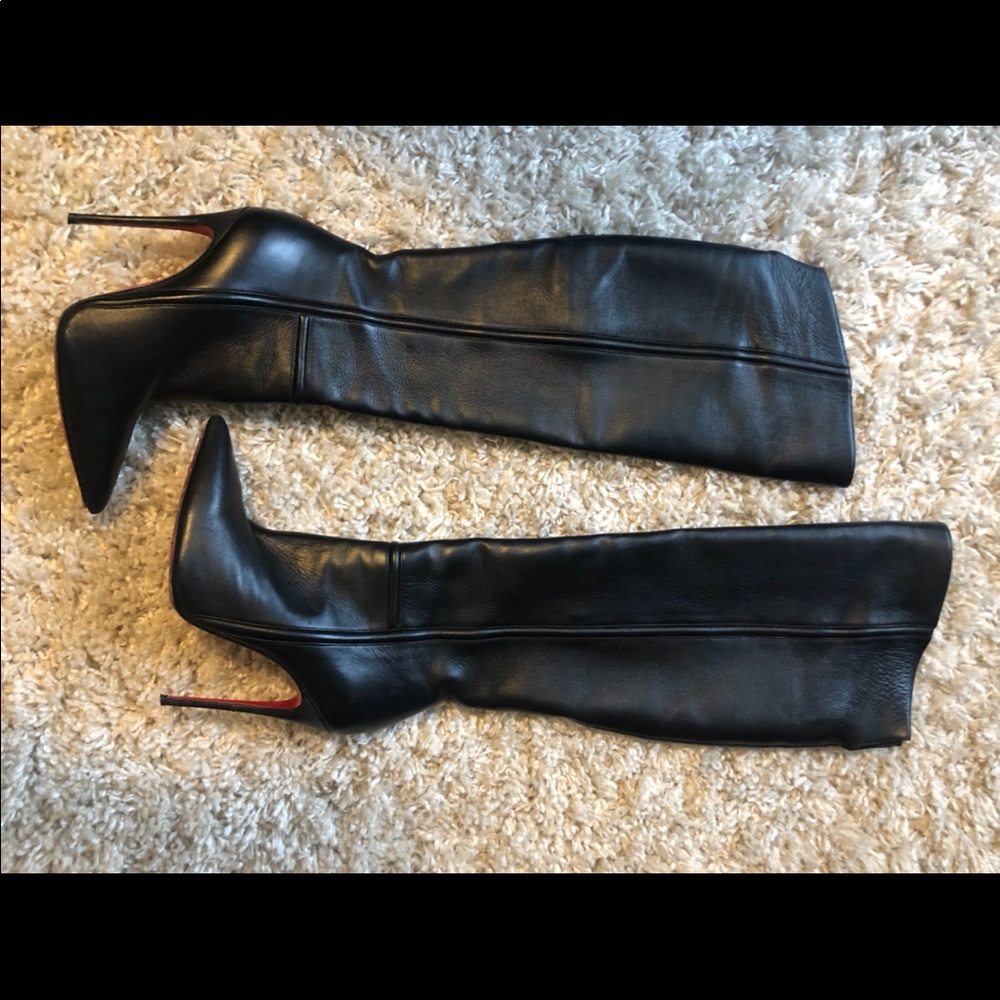 Christian Louboutin Pointed Toe Boots